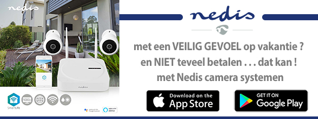 Op vakantie met een veilig gevoel - Nedis camerasystemen