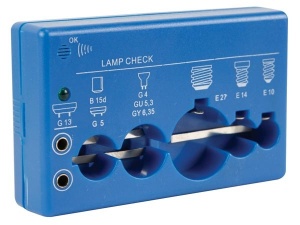 Lamp en LED tester