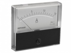 analoge paneelmeter voor dc stroommetingen 15a dc / 70 x 60mm - aim7015a