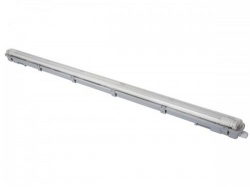 plafondlamp met t8-ledlamp - waterdicht - buis - 126.5 cm - neutraalwit - leda98nw