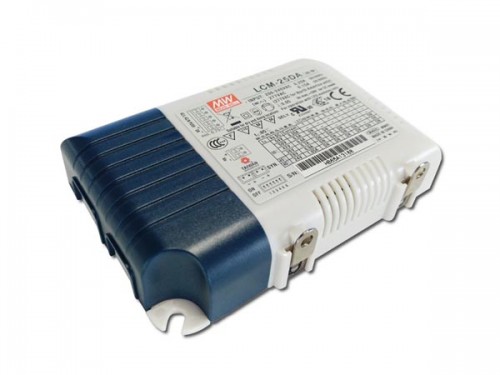 multiple-stage output current led power supply  - 25 w - selectable output current with pfc - lcm-25da