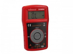 digital multimeter automatic - cat iii 300 v / cat ii 500 v - 10 a- 2000 counts with data hold / backlight functions - dvm854