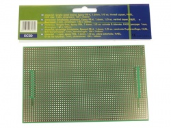 eurocard met centronix/sub-d patroon  - 100x160mm - fr4 (1st./bl.) - ECSD