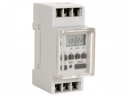 weektimer voor montage op din-rail - e305din1