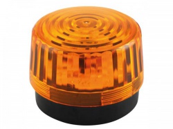 led-knipperlicht - amber - 12 vdc -  ø 100 mm - haa100an