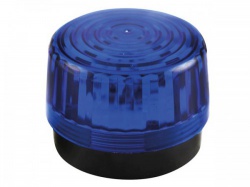 led-knipperlicht - blauw - 12 vdc -  ø 100 mm - haa100bn