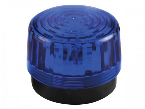 led-knipperlicht - blauw - 12 vdc -  ø 100 mm - haa100bn