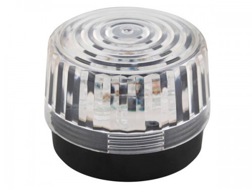 led-knipperlicht - transparant - 12 vdc -  ø 100 mm - haa100wn