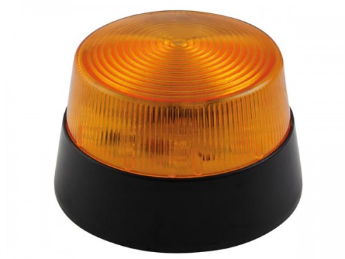 led-knipperlicht - amber - 12 vdc -  ø 77 mm - haa40an