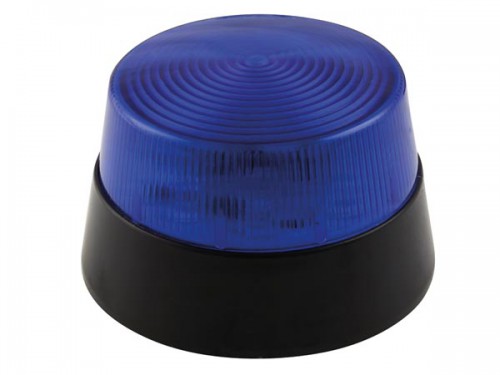 led-knipperlicht - blauw - 12 vdc -  ø 77 mm - haa40bn