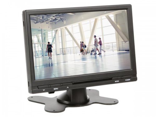 7" digitale tft-lcd monitor met afstandsbediening - 16:9 / 4:3 - mon7t1