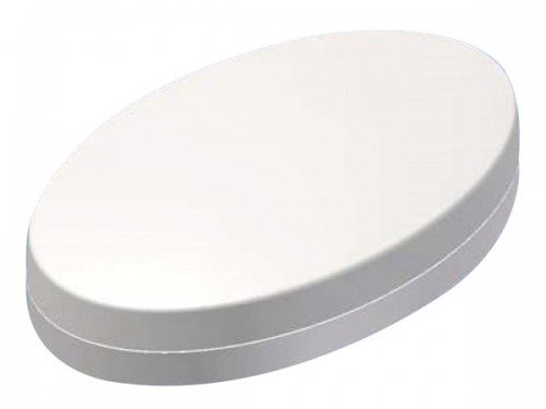 plastic handheld enclosure - ovotek white - 165.3 x 103.2 x 38.5 mm - tkok17