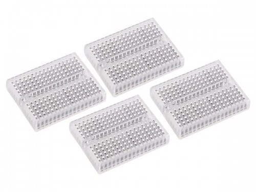 set mini breadboards - 170 insteekpunten - 4 st. - vtbb8