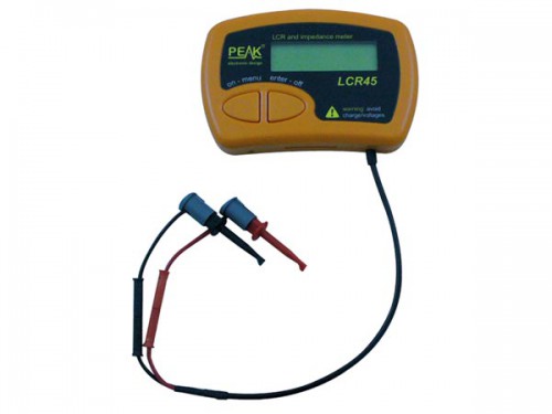 lcr- en impedantiemeter - lcr45