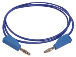 meetsnoeren (spuitgegoten banaanpluggen 4mm) / blauw - 3a/30v - tlm8bl