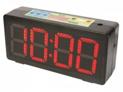 klok met chronometer/afteltimer & intervaltimer - wc200