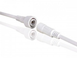 connector voor eenkleurige  ledstrip -  met kabel (mannelijk-vrouwelijk) - ip68 - lcon10