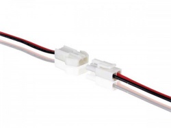 connector voor eenkleurige  ledstrip - met kabel (mannelijk-vrouwelijk) - lcon12