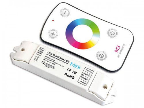 rgb led-controller met rf-afstandsbediening - chlsc15