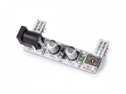 voedingsmodule voor breadboards - 2 kanalen - 3.3 v/5 v - wpm424