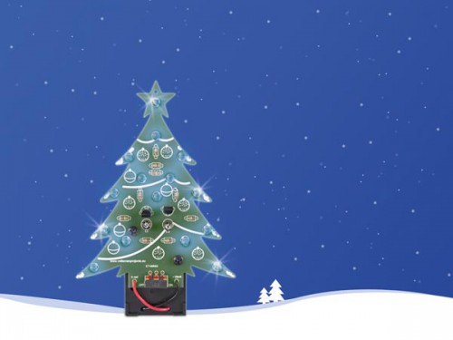 kerstboom - blauwe leds - aan/uit-schakelaar - wssa100b