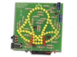 geanimeerde klok met 83 leds - wssa122
