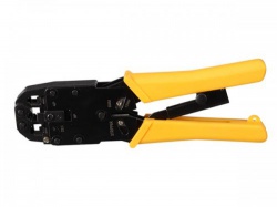 professionele krimptang voor modulaire connectoren rj10 - rj11 - rj12 - rj45 - vtm468pn