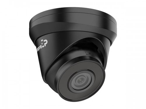 ip-camera met vast netwerk - dome - 2 mp - zwart - ecamip101b