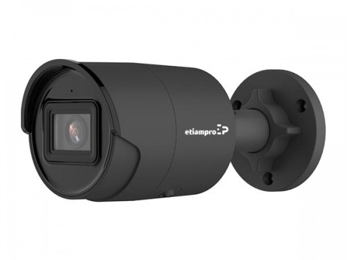 ip-netwerkcamera - vast netwerk - cilindrisch - 8 mp - zwart - ecamip602b