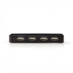 USB-Hub | 7-Poorts poort(en) | USB 2.0 | Netvoeding / USB Gevoed | 7x USB - uhubu2730bk