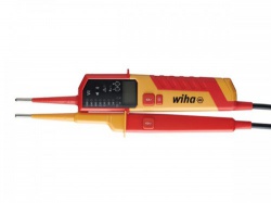 wiha voltage and continuity tester 0.5 - 1.000 vac / 1500 vdc - cat iv (45217) - wh45217