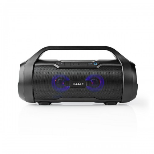 Bluetooth® Party Boombox | 6 uur | 2.0 | 120 W | Media afspeelmogelijkheden: AUX / Micro-SD / USB | IPX5 | Koppelbaar | Handgreep | Feestverlichting | Zwart - spbb310bk