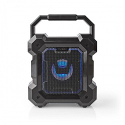 Bluetooth®-Speaker | Maximale batterijduur: 13 uur | Tafelmodel | 5 W | Mono | Ingebouwde microfoon | Zwart - spbt1003bk