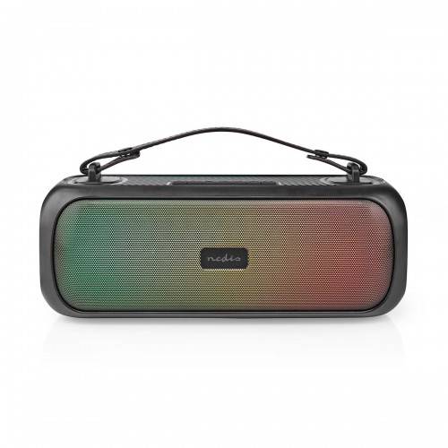 Bluetooth® Party Boombox | 4.5 uur | 2.0 | 45 W | Media afspeelmogelijkheden: AUX / USB | IPX5 | Koppelbaar | Handgreep | Feestverlichting | Zwart - spbb316bk