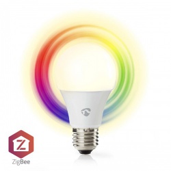 SmartLife Multicolour Lamp | Zigbee 3.0 | E27 | 806 lm | 9 W | RGB / Warm tot Koel Wit | 2200 - 6500 K | Android™ / IOS | Peer | 1 Stuks - zblc10e27