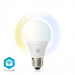 SmartLife LED Bulb | Wi-Fi | E27 | 806 lm | 9 W | Warm tot Koel Wit | 2700 - 6500 K | Android™ / IOS | Peer | 1 Stuks - wifilrw10e27
