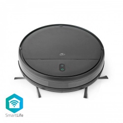 Robotstofzuiger | Willekeurig | Wi-Fi | Capaciteit opvangreservoir: 0.2 l | Automatisch opladen | Maximale gebruiksduur: 90 min | Zwart | Android™ / IOS - wifivcr001cbk