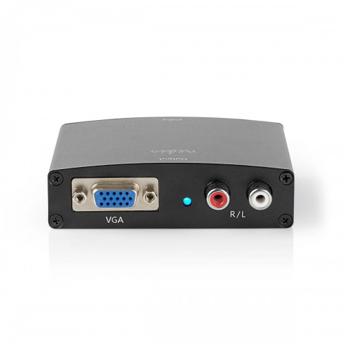 HDMI™-Converter | HDMI™ Input | VGA Female / 2x RCA Female | 1-weg | 1280x768 | 1.65 Gbps | Aluminium | Antraciet - vcon3450at