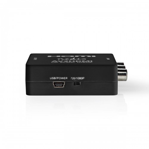 HDMI™-Converter | 3x RCA Female | HDMI™ Output | 1-weg | 1080p | 1.65 Gbps | ABS | Antraciet - vcon3456at
