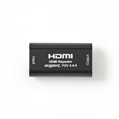 HDMI™-Repeater | 40 m | 4K@60Hz | 18 Gbps | Metaal | Antraciet - vrep3475at