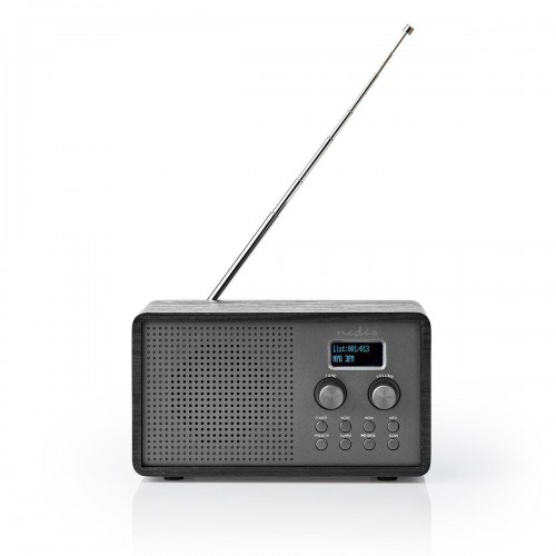 DAB+ Radio | Tafelmodel | DAB+ / FM | 1.3 " | Zwart-Wit Scherm | Batterij Gevoed / USB Gevoed | Digitaal | 4.5 W | Bluetooth® | Wekker | Slaaptimer | Zwart - rddb5110bk