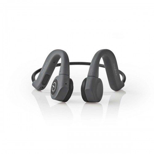 Bone Conduction Koptelefoon | Bluetooth® | Maximale batterijduur: 6.5 uur | Ingebouwde microfoon | Intern Geheugen: 8 GB | Volumebediening | IPX5 | Grijs - hpbt5400gy