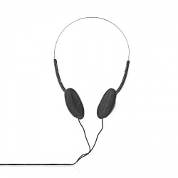 Bedrade On-ear Koptelefoon | 3,5 mm | Kabellengte: 1.20 m | Zwart - hpwd1101bk