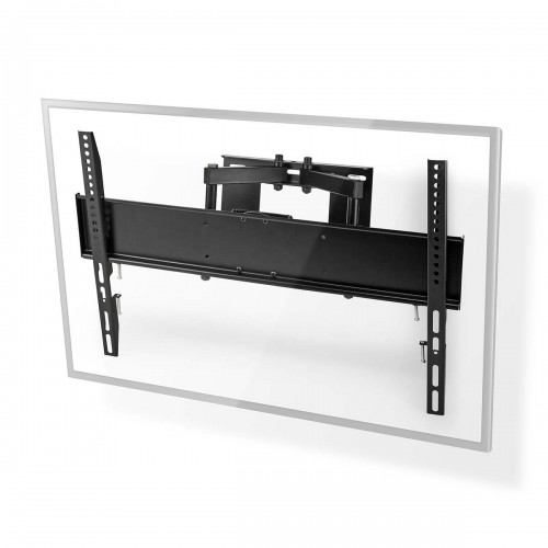 Draai- en Kantelbare TV-Muurbeugel | 37-80 " | Maximaal schermgewicht: 35 kg | Kantelbaar | Draaibaar | Minimale muurafstand: 55 mm | Maximale muurafstand: 330 mm | 6 Draaipunt(en) | Staal | Zwart - tvwm3551bk