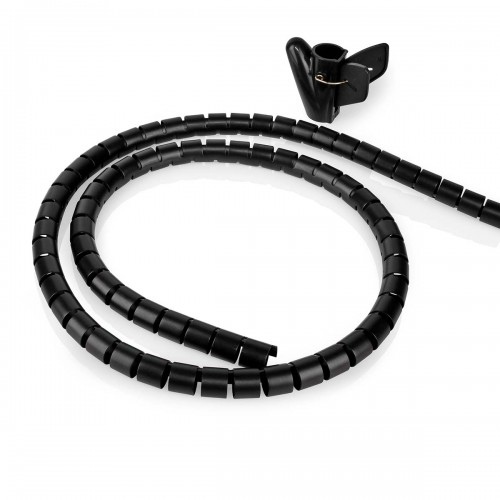 Kabelmanagement | Spiraalvormige sleeve | 1 Stuks | Maximale kabeldikte: 22 mm | PE | Zwart - cmsw1922bk200