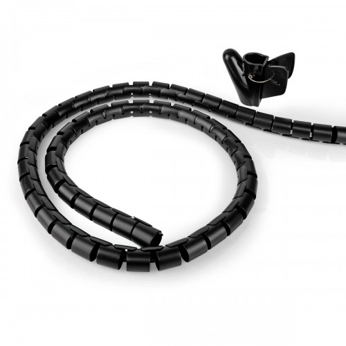 Kabelmanagement | Spiraalvormige sleeve | 1 Stuks | Maximale kabeldikte: 28 mm | PE | Zwart - cmsw2328bk200