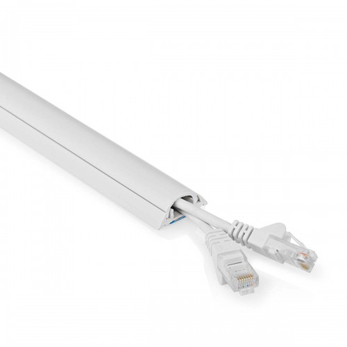 Kabelmanagement | Buis | 1 Stuks | Maximale kabeldikte: 12 mm | PVC | Wit - cmdt3312wt500