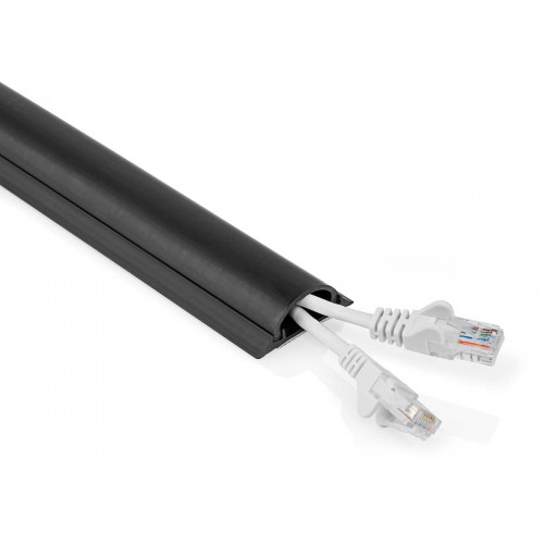 Kabelmanagement | Buis | 1 Stuks | Maximale kabeldikte: 16 mm | PVC | Zwart - cmdt4516bk500