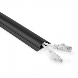 Kabelmanagement | Buis | 1 Stuks | Maximale kabeldikte: 16 mm | PVC | Zwart - cmdt4516bk1500