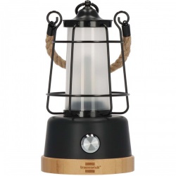 Oplaadbare campinglamp CAL 1 met henneptouw en bamboevoet (370 lm, IP44, brandtijd tot 75h, dimbaar, instelbare lichtkleur) - 1171800